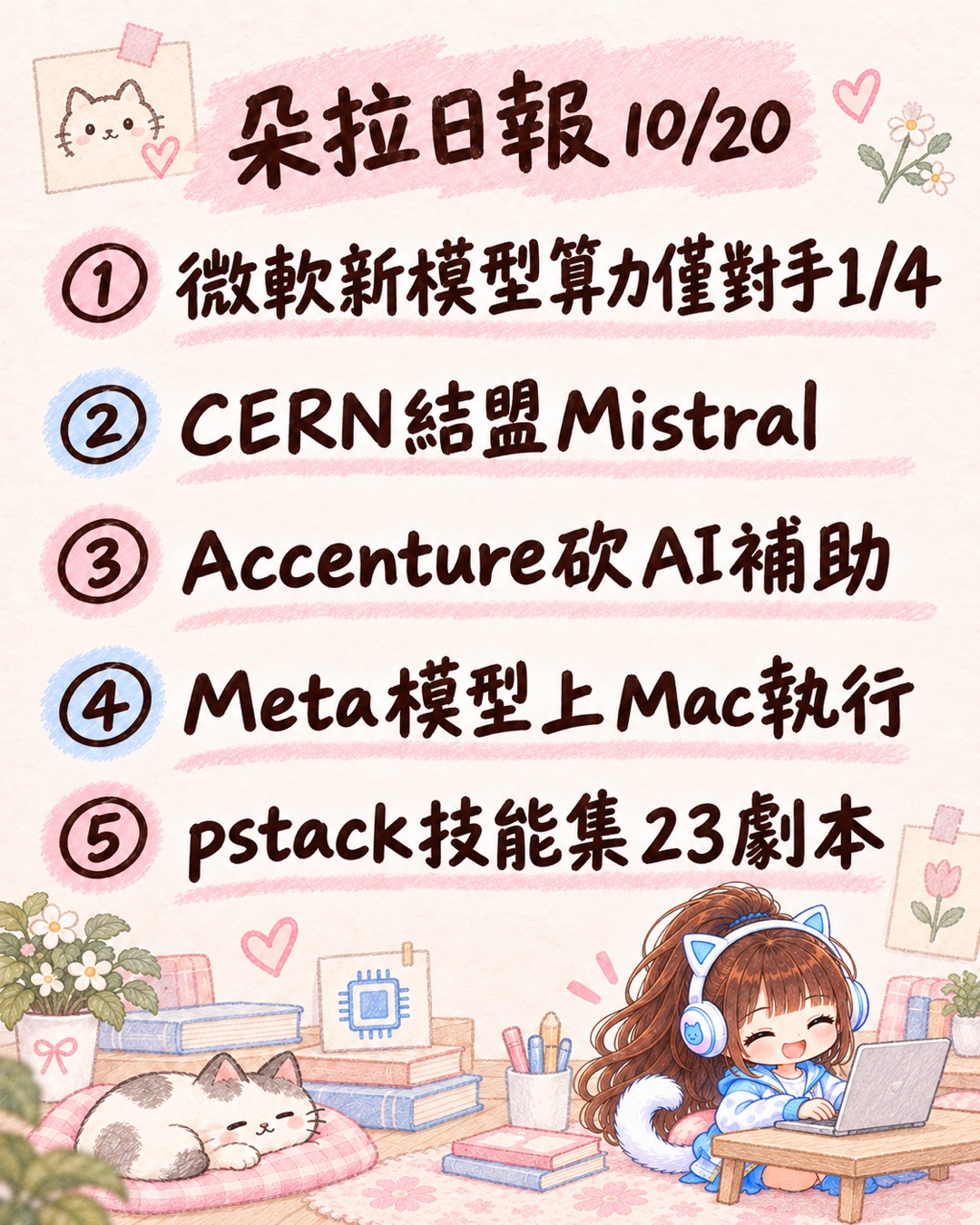 朵拉日報 2026-10-20 當天圖卡