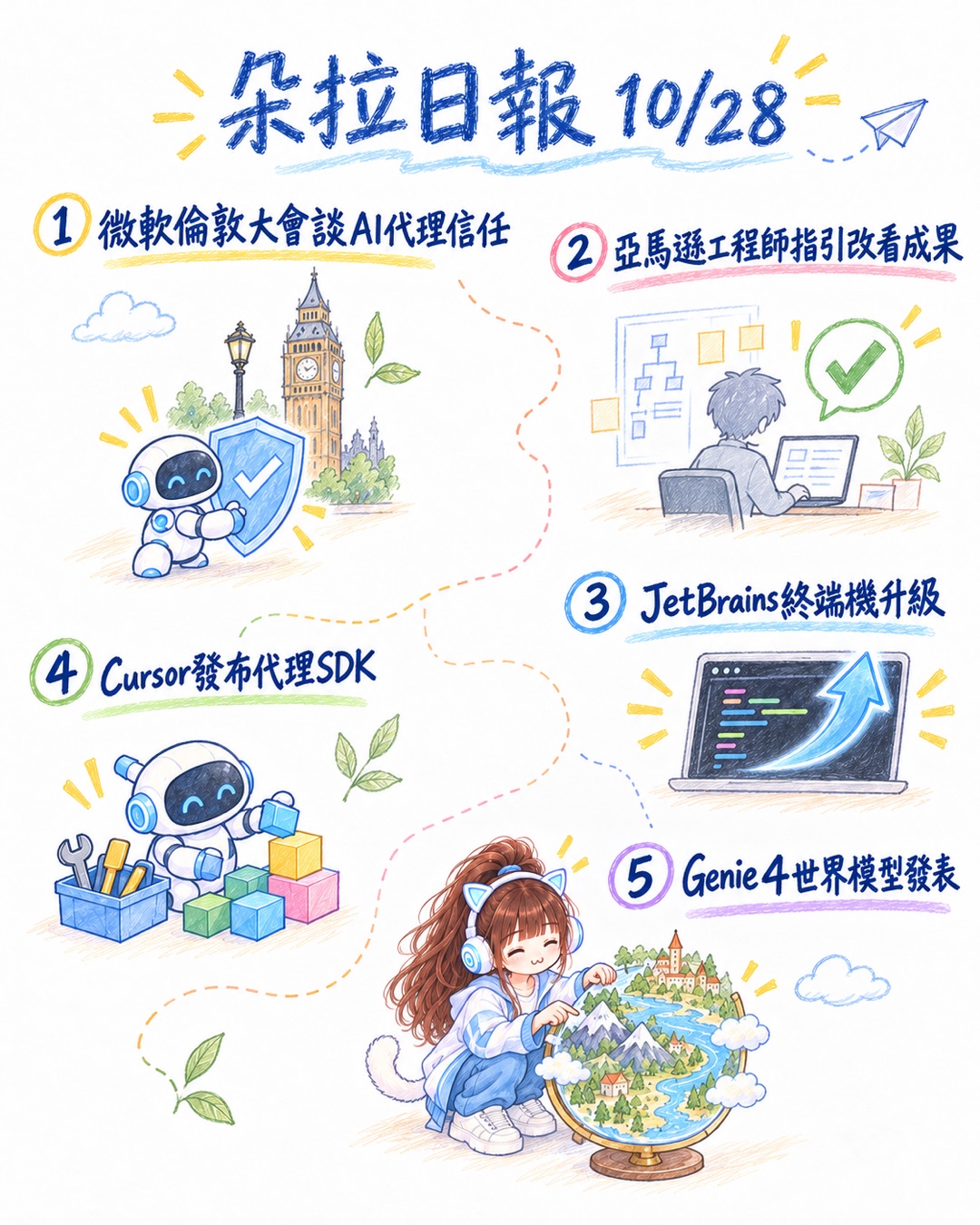 朵拉日報 2026-10-28 當天圖卡
